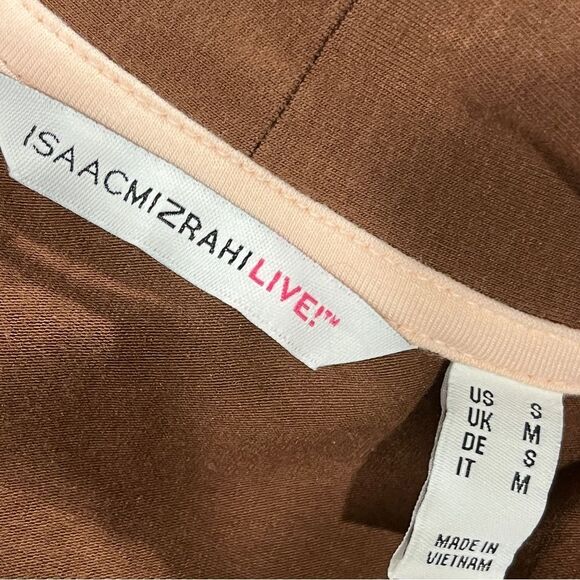 Isaac Mizrahi Brown Long Cardigan Sweater duster size small - Picture 8 of 13